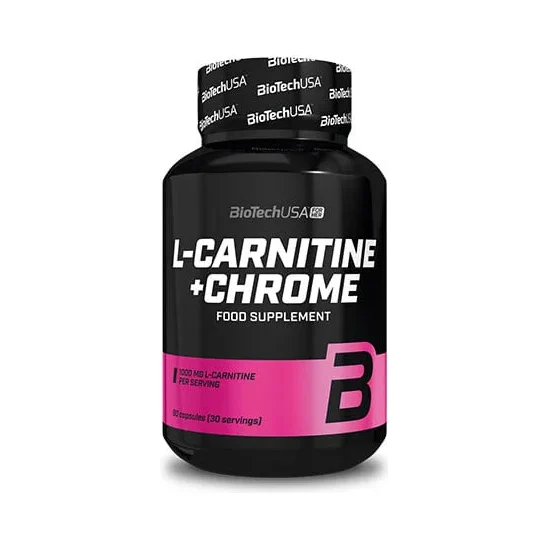 L-Carnitine + Chrome 60 caps - BioTech USA