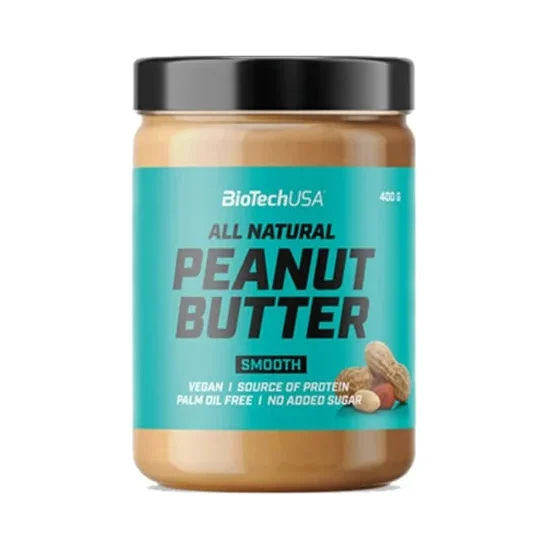 Peanut Butter Smooth / 400g - BioTech USA