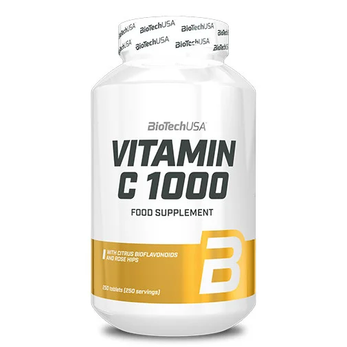 Vitamin C 1000mg. Bioflavonoids / 250 Tabs. / 250g