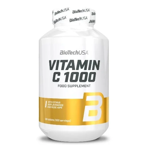 Vitamin C 1000mg. Bioflavonoids / 100 Tabs. / 100g