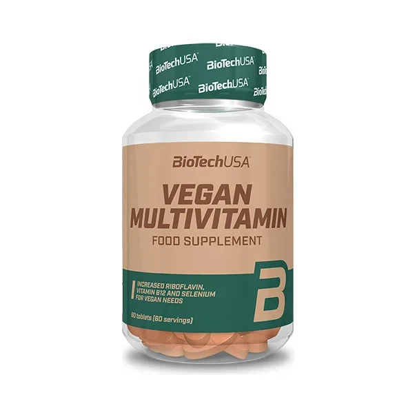 Vegan Multivitamin / 60 Tabs - BioTech USA