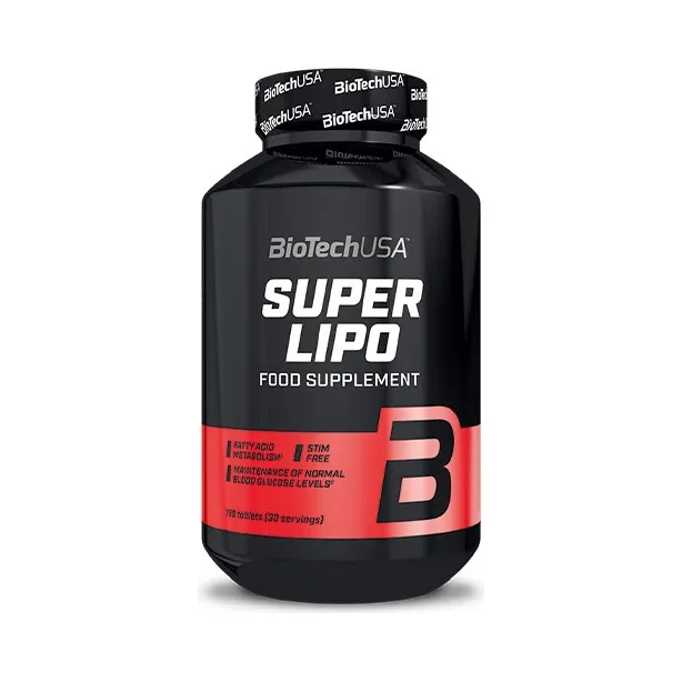 Super Lipo / 120 Tabs - BioTech USA
