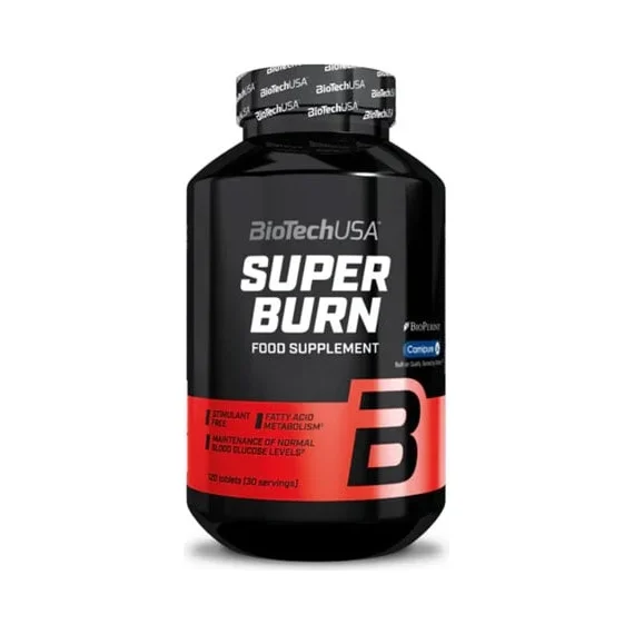 Super Burn / 120 Tabs - BioTech USA