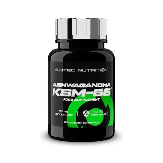 Ashwagandha KSM-66® / 60 Caps - Scitec