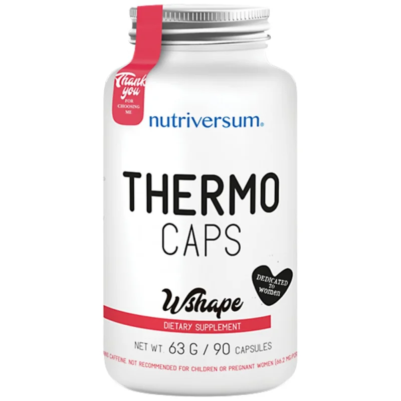 Thermo Caps | Thermogenic Fat Burner for Women / 90 капсули, 30 дози