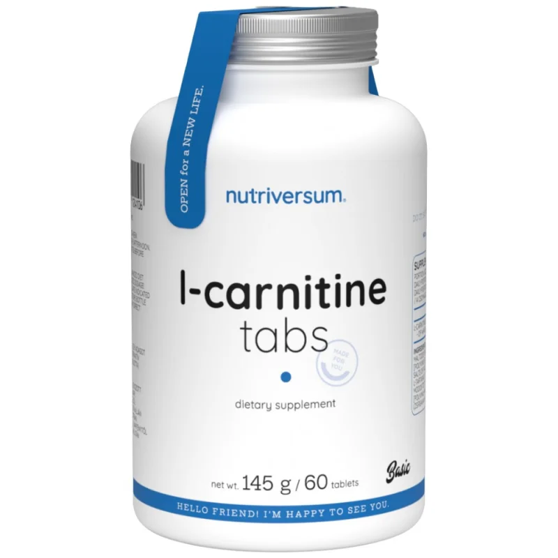 L-Carnitine 1500 mg / 60 Таблетки, 60 дози