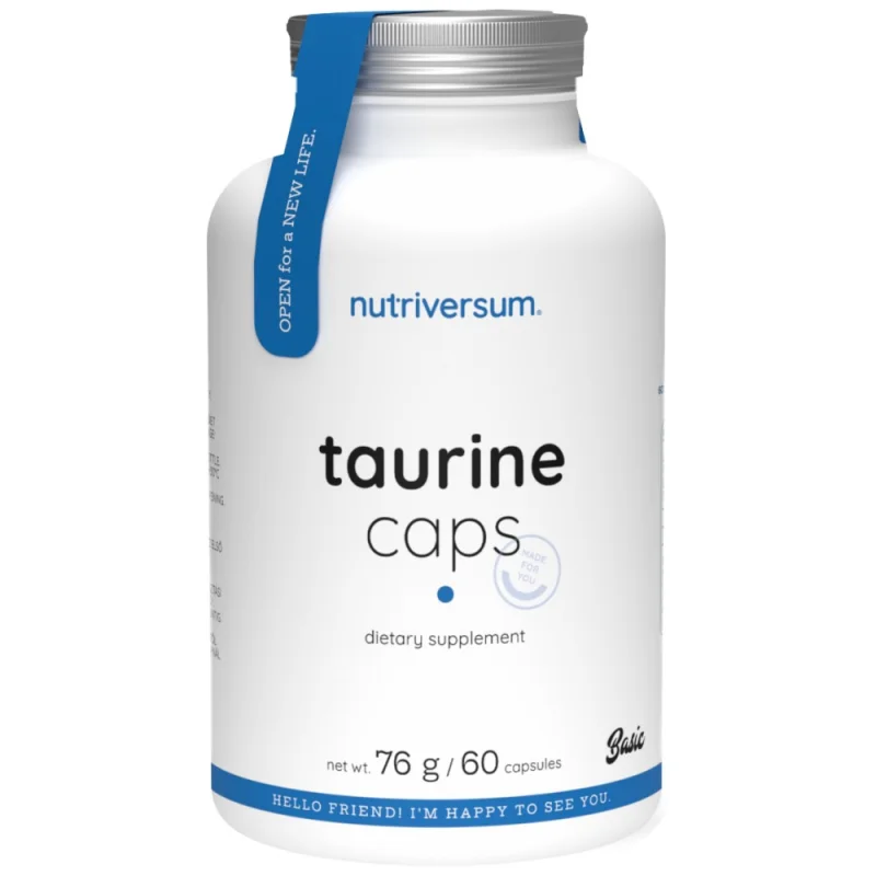 Taurine Caps 1000 mg / 60 капсули, 60 дози