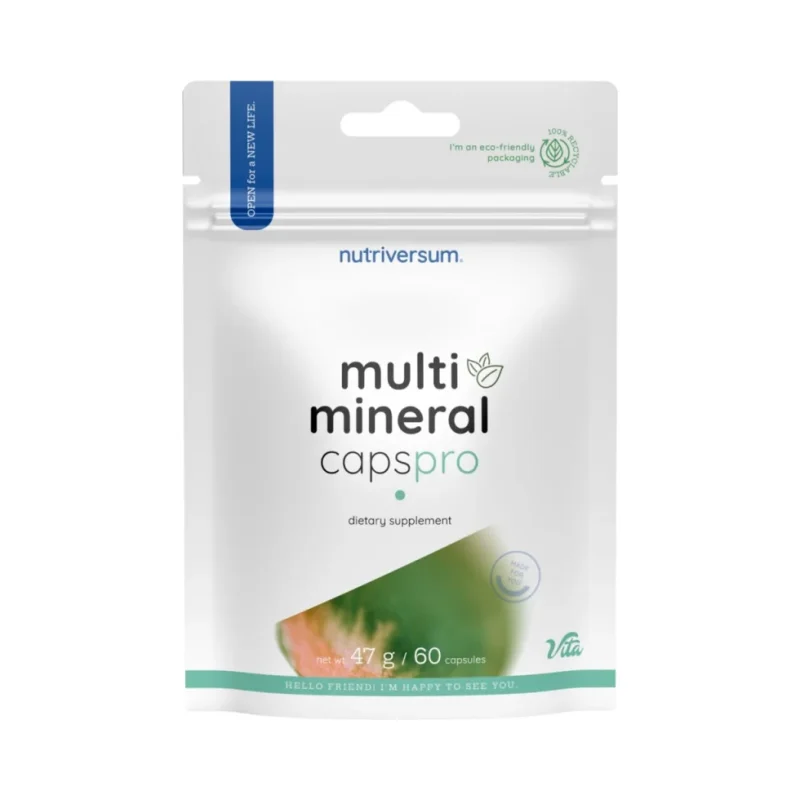 MultiMineral Caps Pro / 60 капсули, 60 дози - Nutriversum