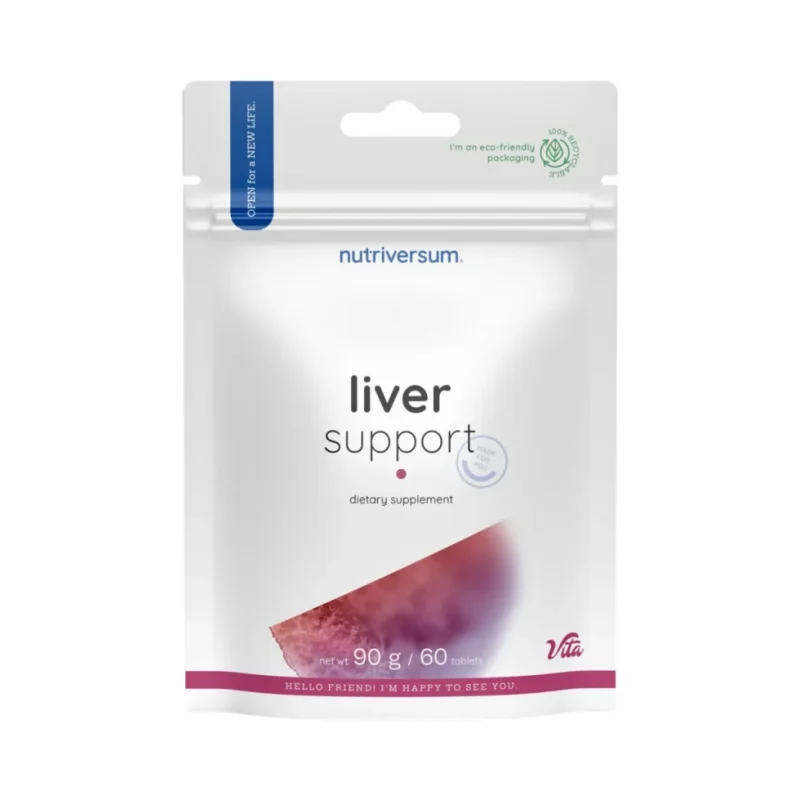 Liver Support | Complete Liver Care Formula / 60 Таблетки, 60 дози - Nutriversum
