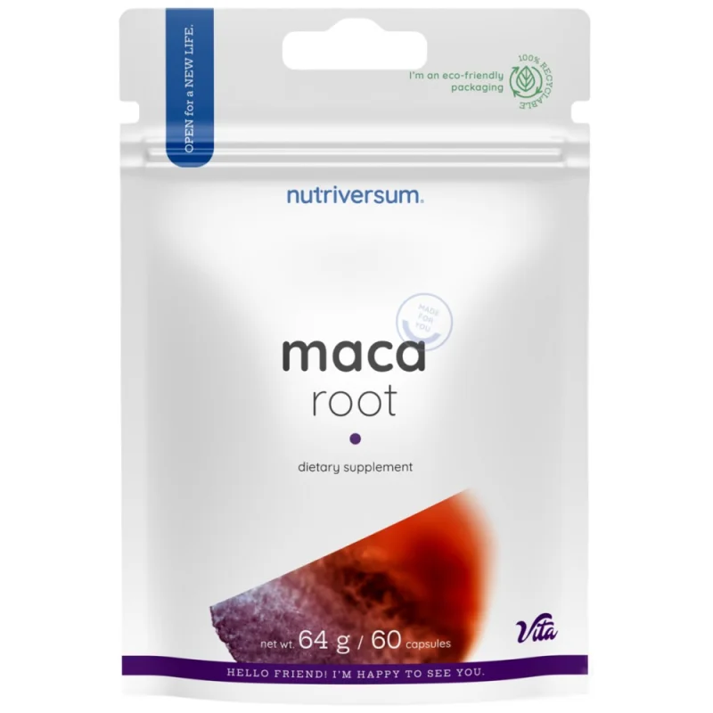 Maca Root 800 mg / 60 капсули, 60 дози