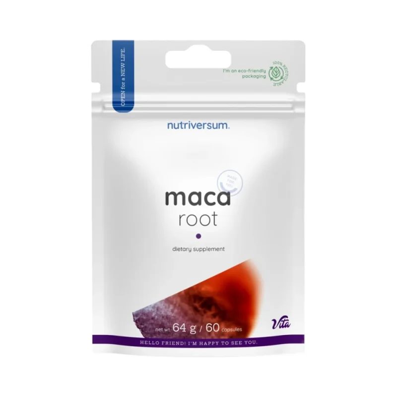 Maca Root 800 mg / 60 капсули, 60 дози - Nutriversum