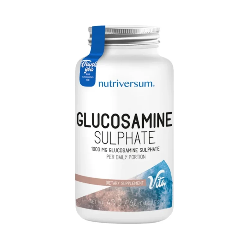 Glucosamine Sulphate 500 mg / 60 капсули, 60 дози - Nutriversum