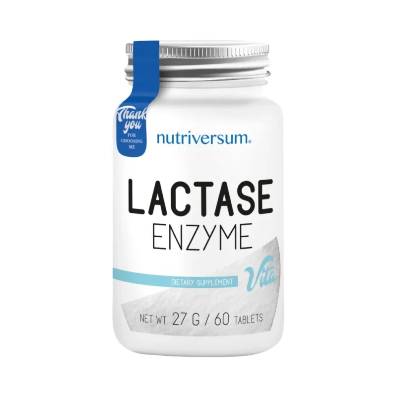 Lactase Enzyme / 60 Таблетки, 60 дози - Nutriversum