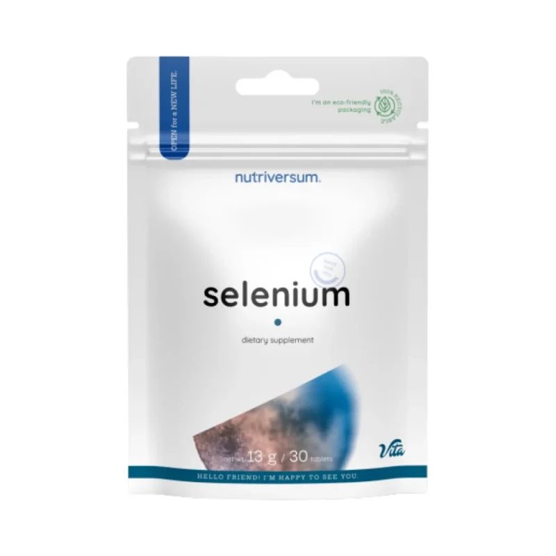 Selenium Tablet 150 mcg / 30 Таблетки, 30 дози - Nutriversum