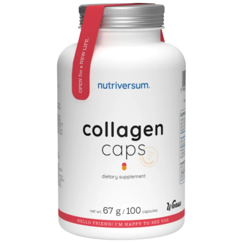 Collagen Caps 500 mg / 100 капсули, 50 дози