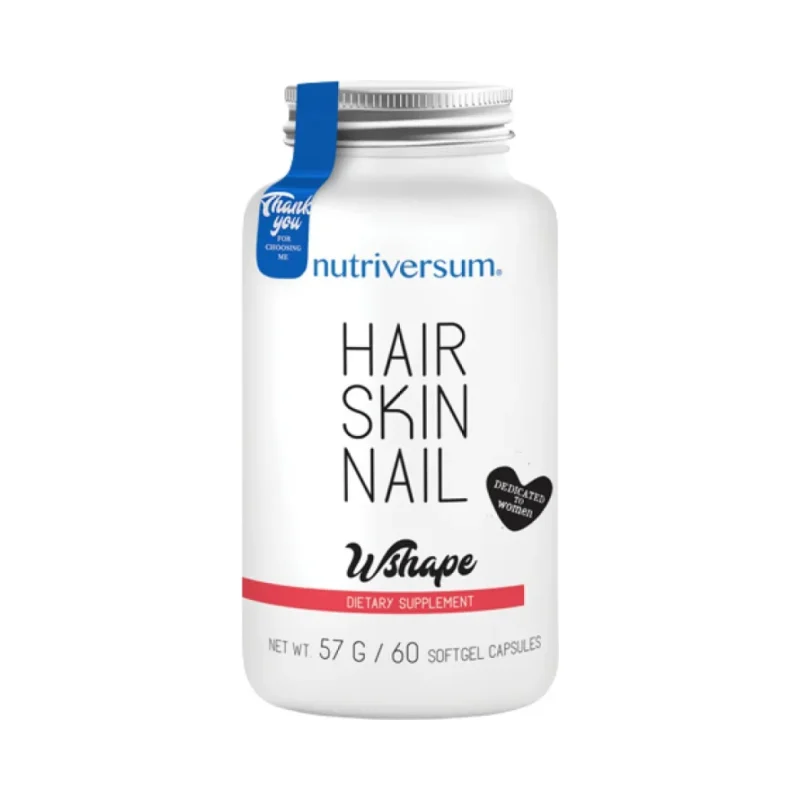 Hair Skin Nail | Dedicated to Women / 60 Гел капсули, 60 дози - Nutriversum