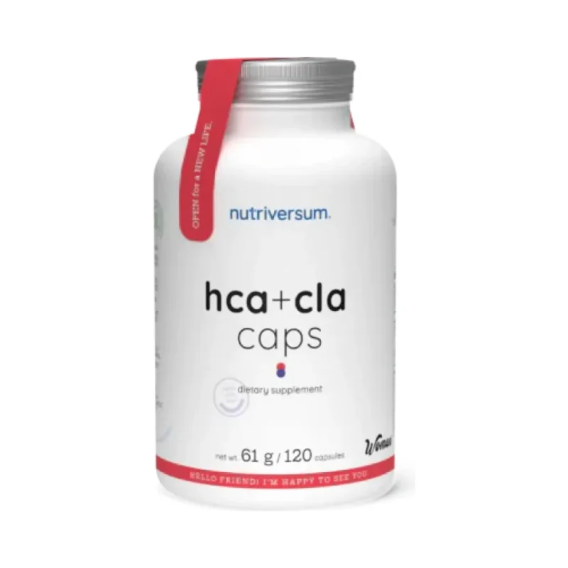 HCA + CLA Caps / 120 капсули, 60 дози - Nutriversum