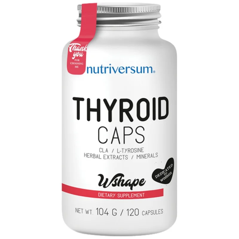 Thyroid Caps | Natural Thyroid Support Formula / 120 капсули, 60 дози