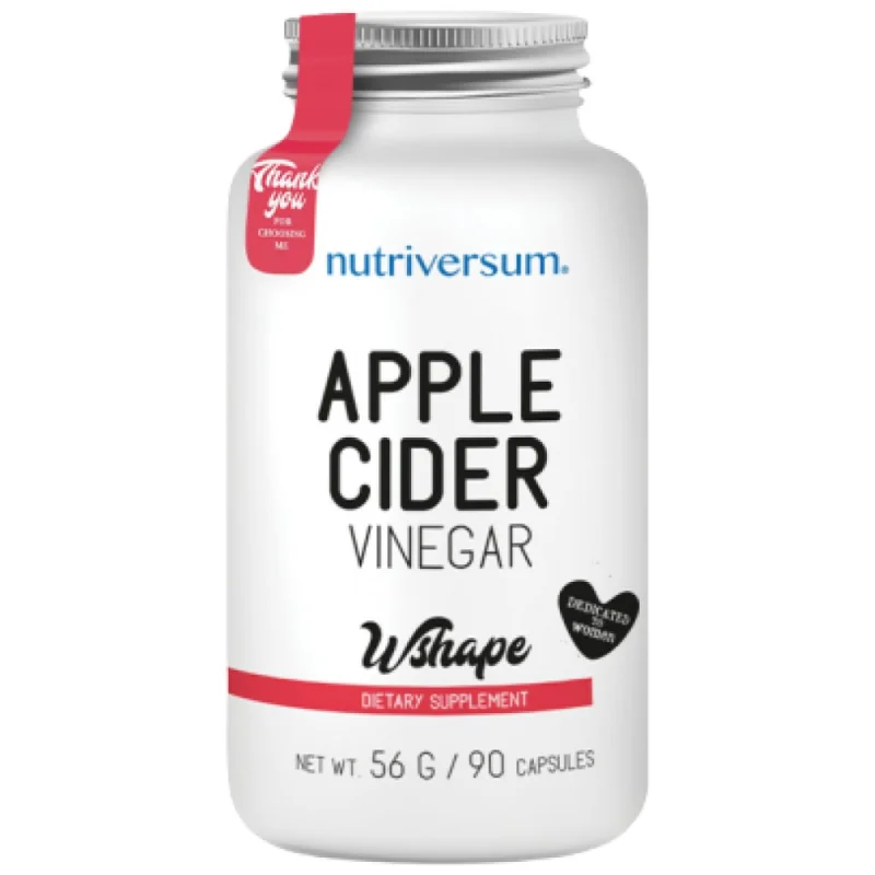 Apple Cider Vinegar 500 mg / 90 капсули, 90 дози