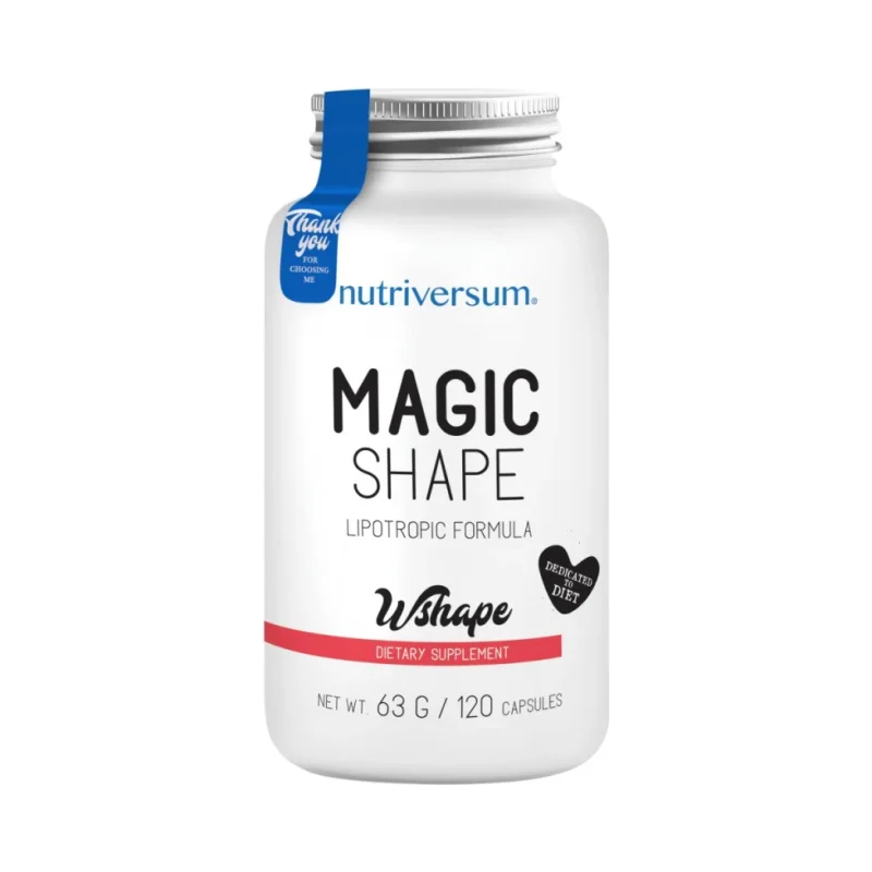 Magic Shape | Lipotropic Fat Burning Formula for Women / 120 капсули, 60 дози - Nutriversum
