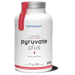 Pyruvate Plus | with L-Carnitine & Green Coffee Bean / 60 капсули, 60 дози