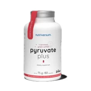 Pyruvate Plus | with L-Carnitine & Green Coffee Bean / 60 капсули, 60 дози - Nutriversum