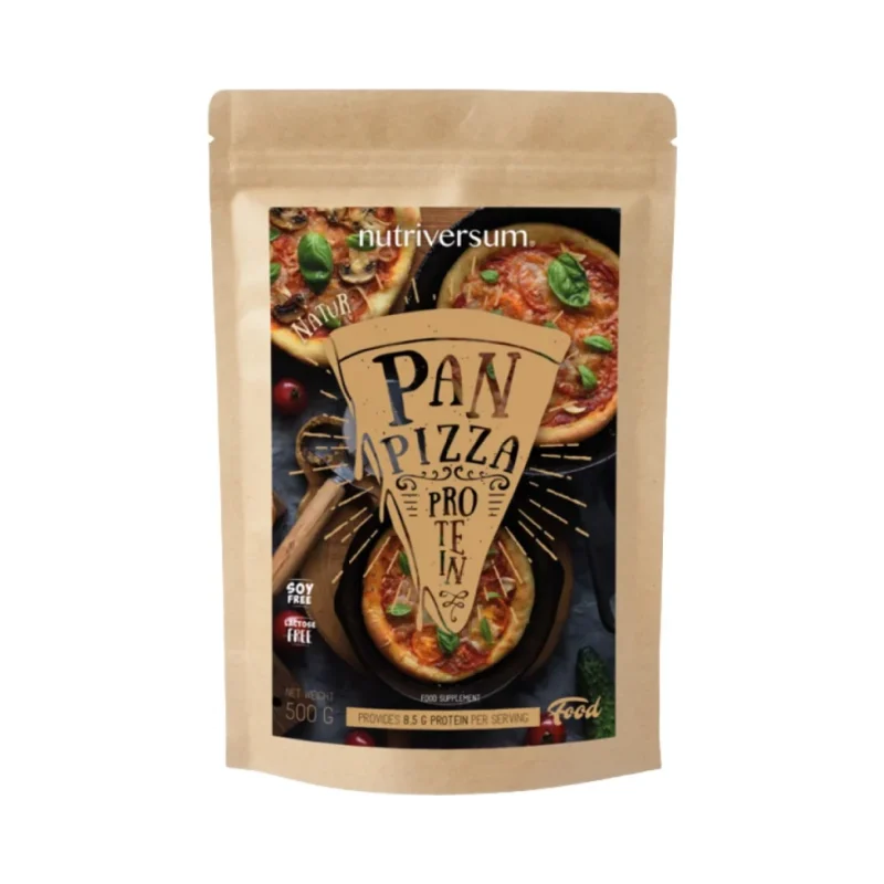 Pan Pizza | Protein Pizza Mixture with Oregano & Basil / 500 грама, 10 дози - Nutriversum