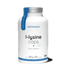 L-Lysine Caps 500 mg / 90 капсули, 90 дози - Nutriversum