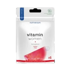 Vitamin Women | Iodine Free / 60 Таблетки, 30 дози - Nutriversum