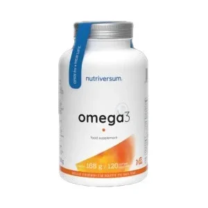 Omega 3 Fish Oil / 120 Гел капсули, 120 дози - Nutriversum
