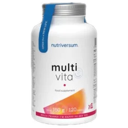 Multi Vita | Vitamins & Minerals Daily Formula / 120 Таблетки, 60 дози