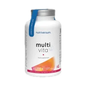Multi Vita | Vitamins & Minerals Daily Formula / 120 Таблетки, 60 дози - Nutriversum