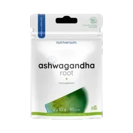Ashwagandha Root 245 mg / 60 Таблетки, 60 дози - Nutriversum