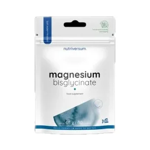 Magnesium Bisglycinate 125 mg / 60 капсули, 60 дози - Nutriversum