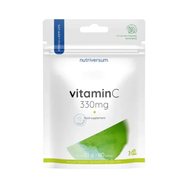 Vitamin C 330 mg (90 дози) / 90 Таблетки - Nutriversum