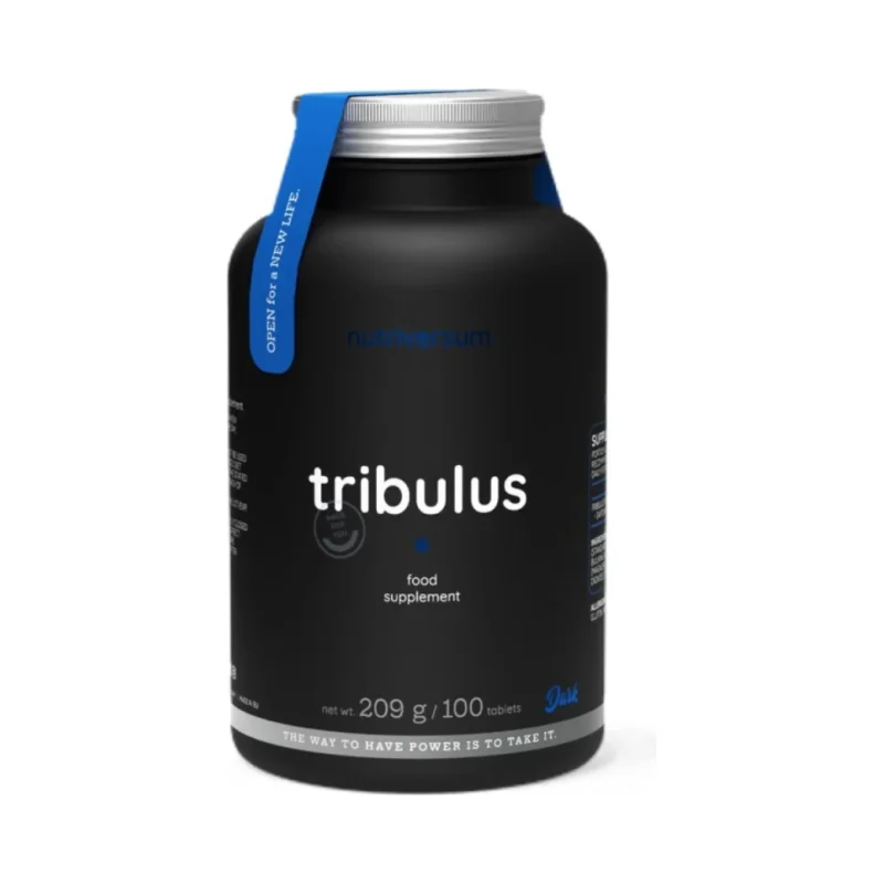 Tribulus Terrestris 2000 mg / 120 Таблетки, 120 дози / 100 Таблетки - Nutriversum
