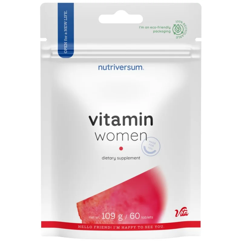 Vitamin Women | Dedicated to Women / 60 Таблетки, 30 дози