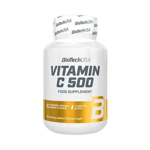 VITAMIN C 500 / 120 chewing tablets - BioTech USA