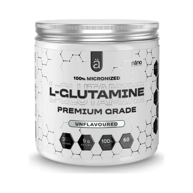 L-Glutamine - Глутамин, Разфасовка 300g - Nanosupps