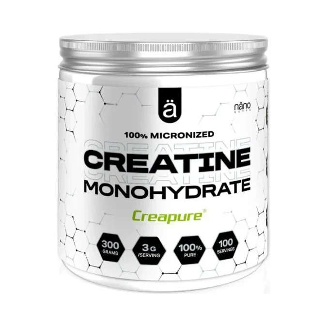 Creatine Monohydrate Creapure - Креатин, Разфасовка 0.300kg - Nanosupps