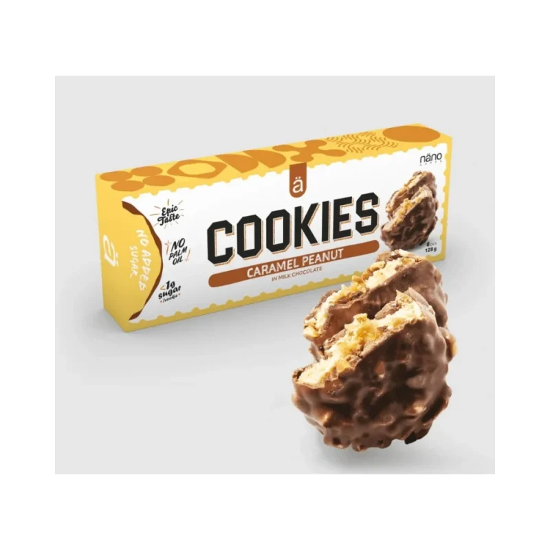 Cookies - Диетични Бисквити, Разфасовка 128g - Nanosupps