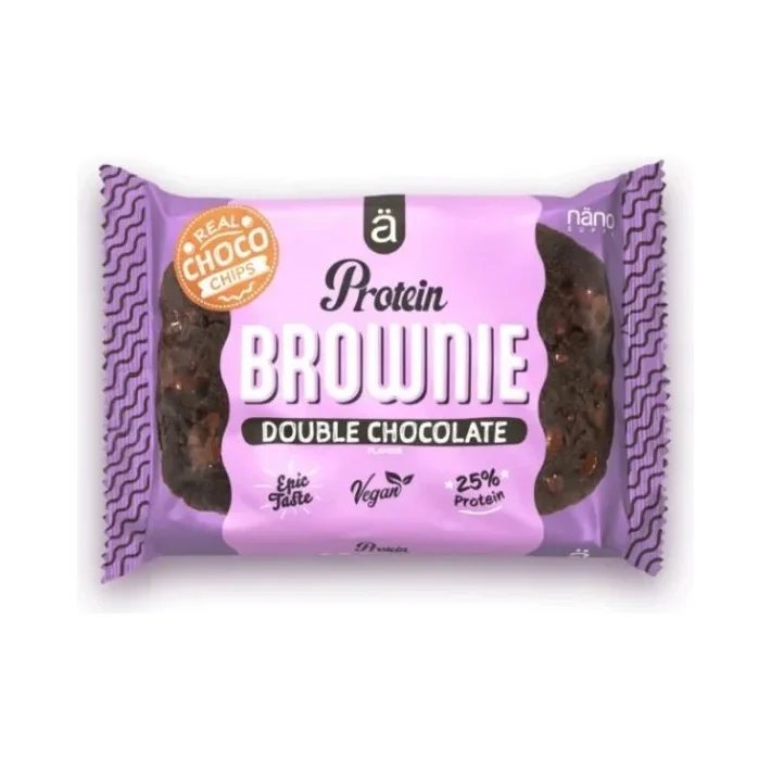 Protein Brownie - Протеиново Брауни, Разфасовка 60g - Nanosupps