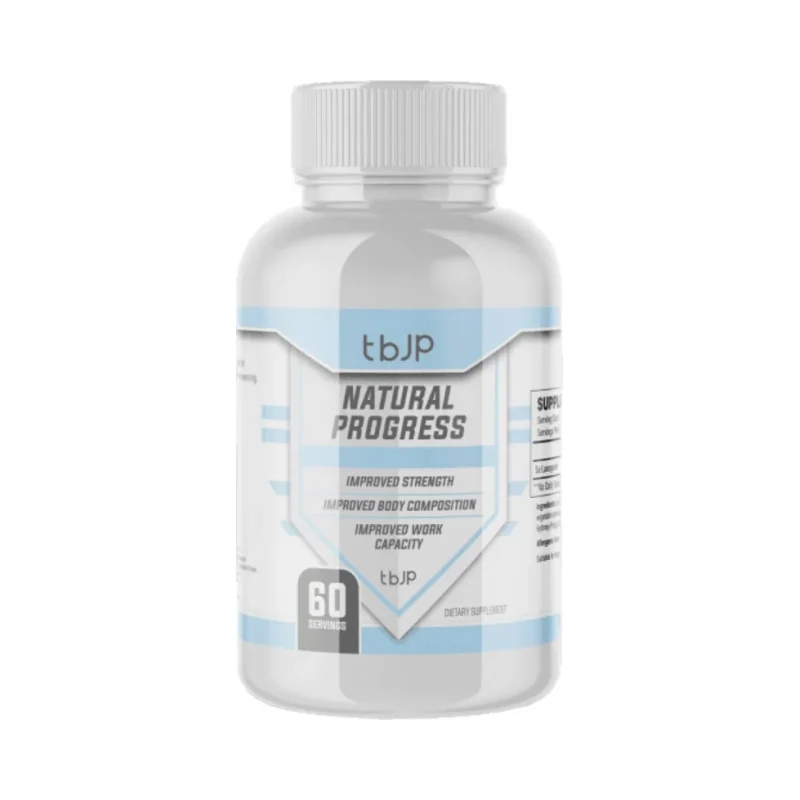 Natural Progress | Testosterone Support / 60 капсули, 60 дози​ - Trained by JP