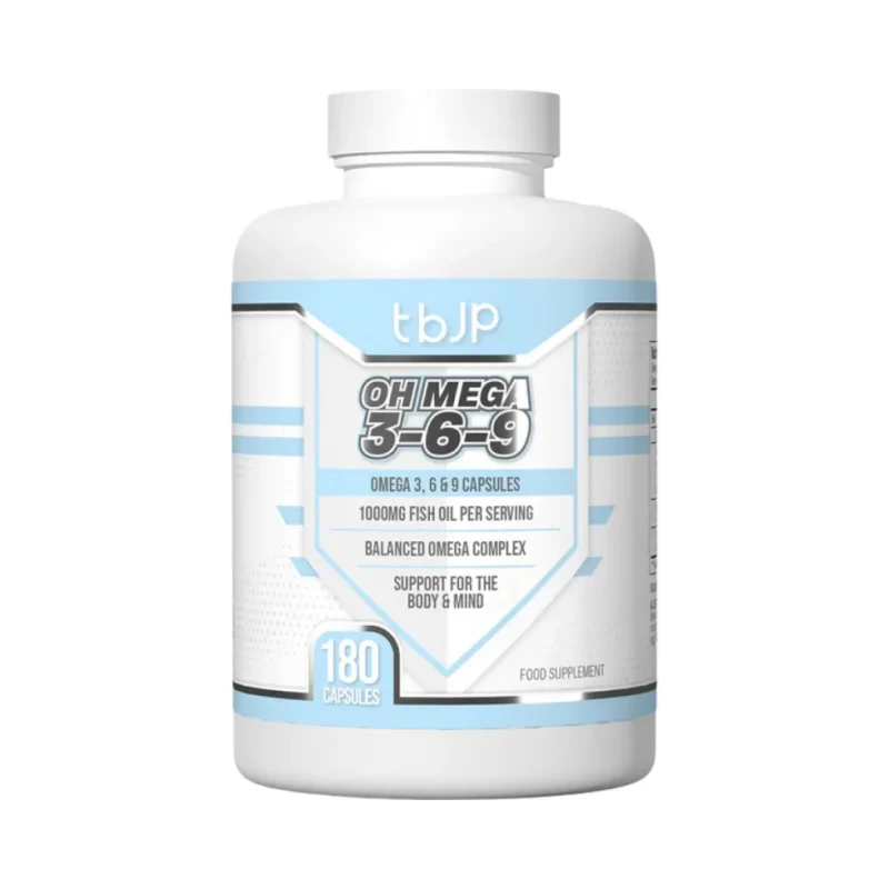 Omega 3-6-9 / 180 Гел капсули, 180 дози​ - Trained by JP