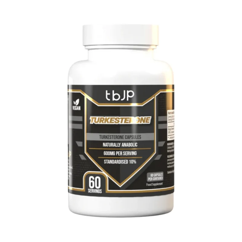 Turkesterone 600 mg / 60 капсули, 60 дози​ - Trained by JP