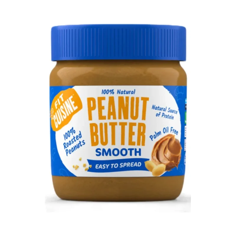 Fit Cuisine 100% Peanut Butter - Smooth / 350 грама - Applied Nutrition