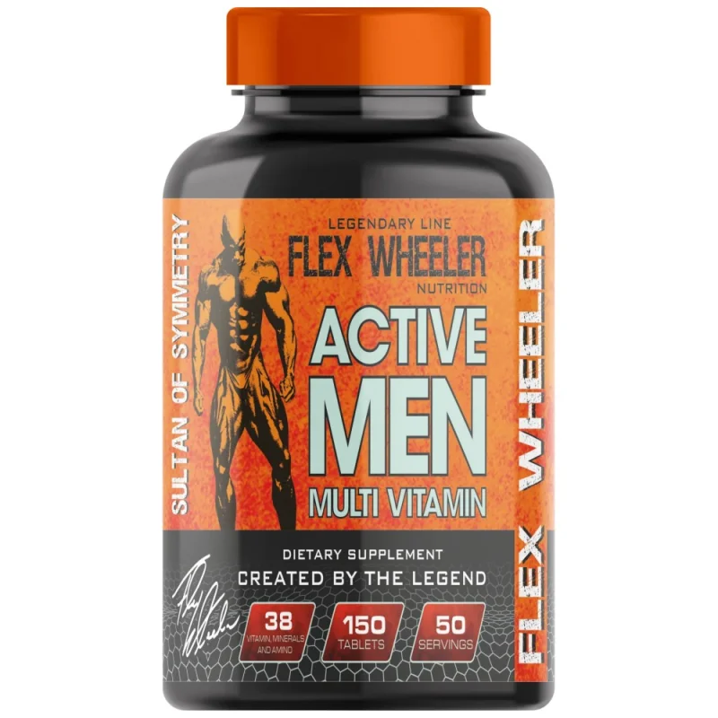 Active Men Multi Vitamin / 150 Таблетки, 50 дози