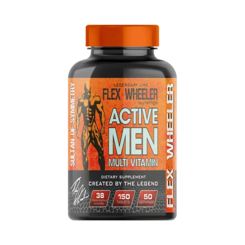 Active Men Multi Vitamin / 150 Таблетки, 50 дози - Flex Wheeler Signature Series