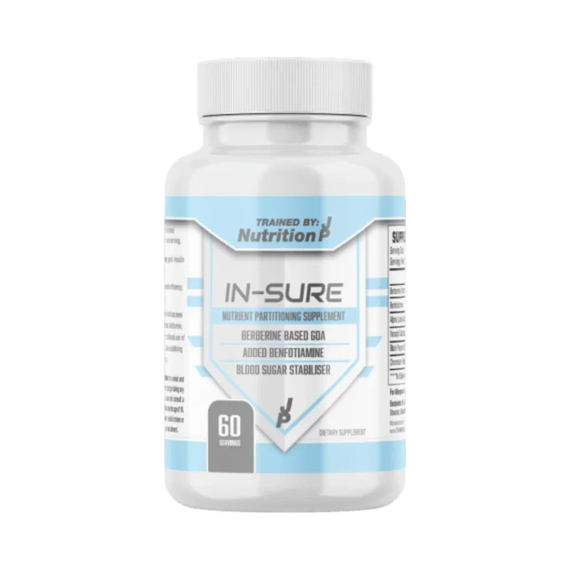 In-Sure | with Berberine and Benfotiamine / 120 капсули, 60 дози​ - Trained by JP