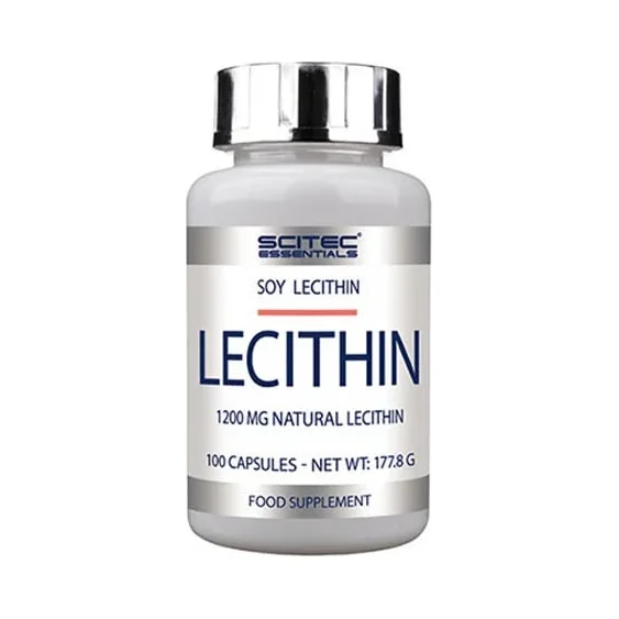 Lecithin 100 Caps. (100 дози) - Scitec